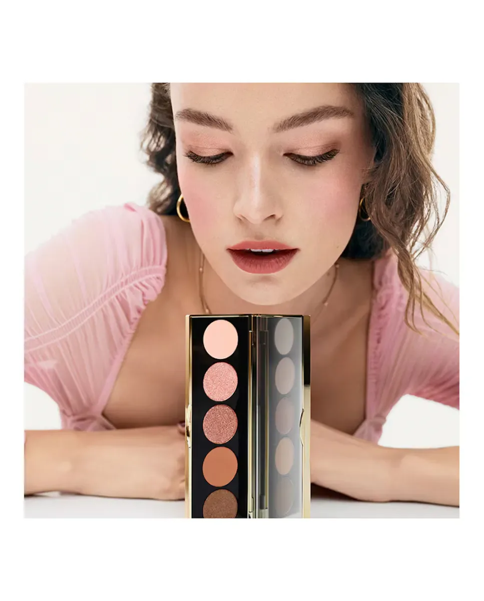 Палетка теней для век с 5 ячейками Pink Mirages Bobbi Brown — фото 4