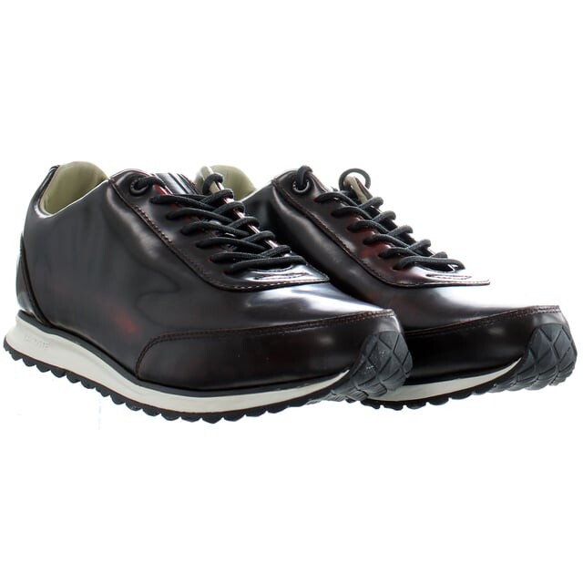 Женские бордовые кроссовки Helaine runner 3 srw Lacoste, коричневый — фото 2