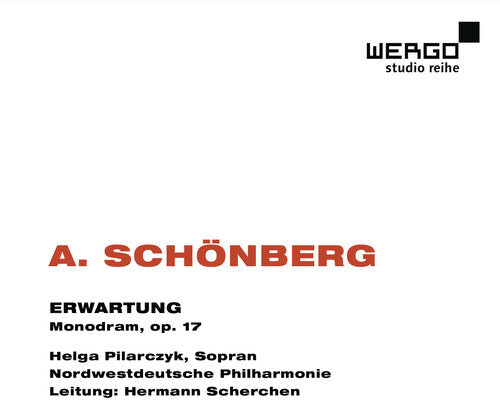 

CD диск Schonberg / Pilarczyk / Scherchen: Erwartung Op 17