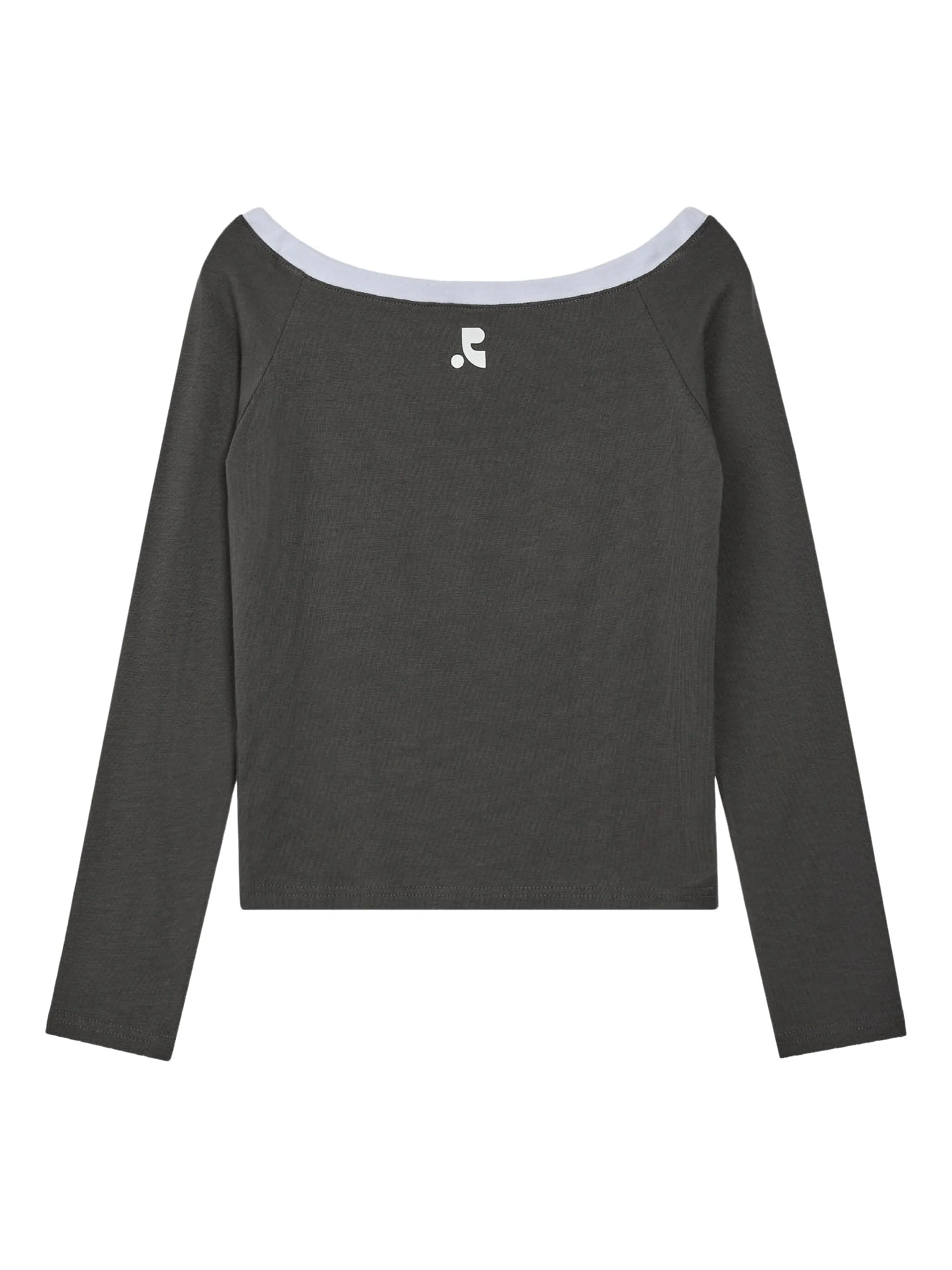 

Топ с открытыми плечами Rest&Recreation, серый