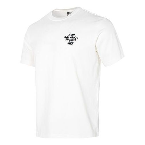

Футболка New Balance Logo Print Tee 'White', белый