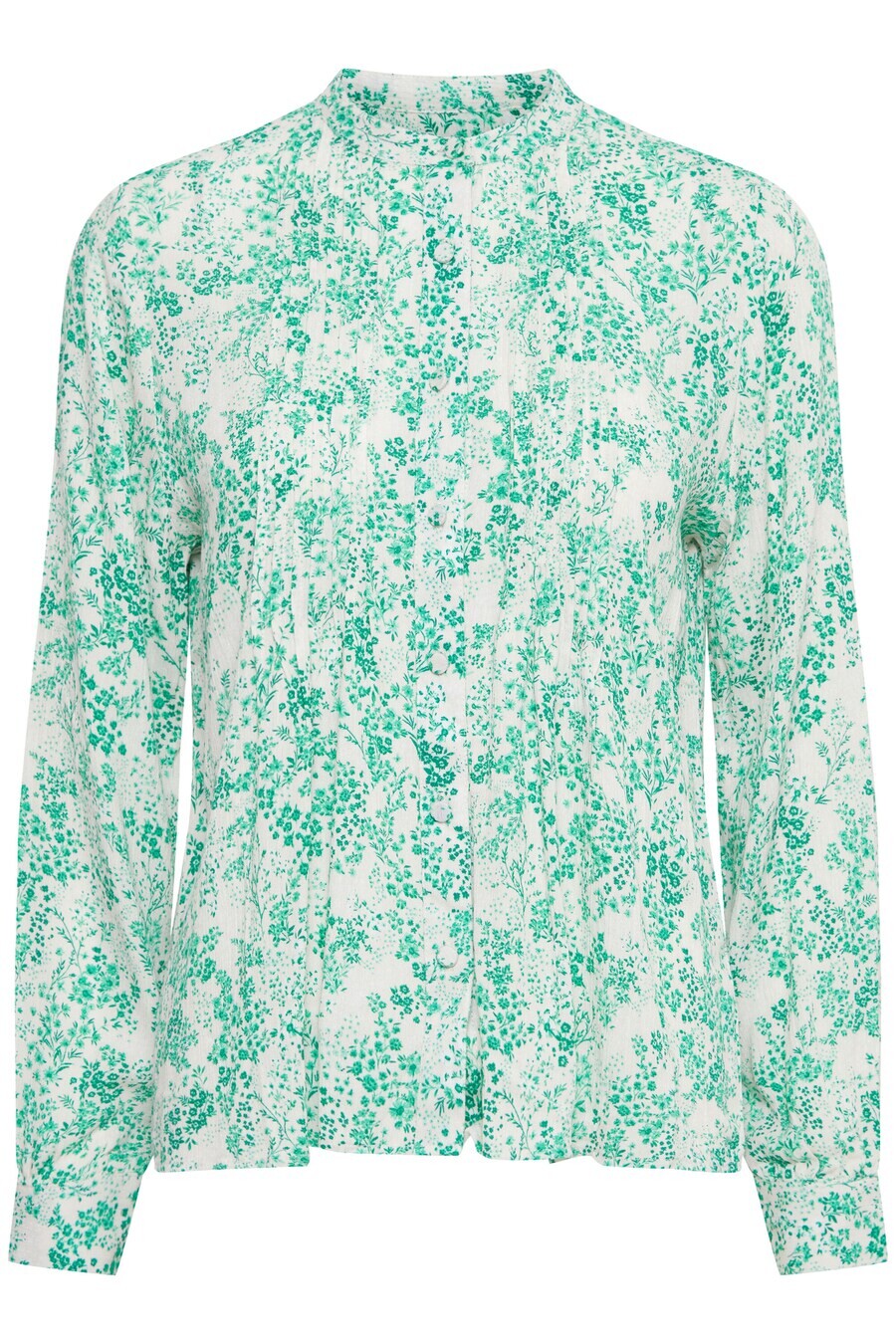 

Блуза Ichi IHMARRAKECH, цвет Green/White