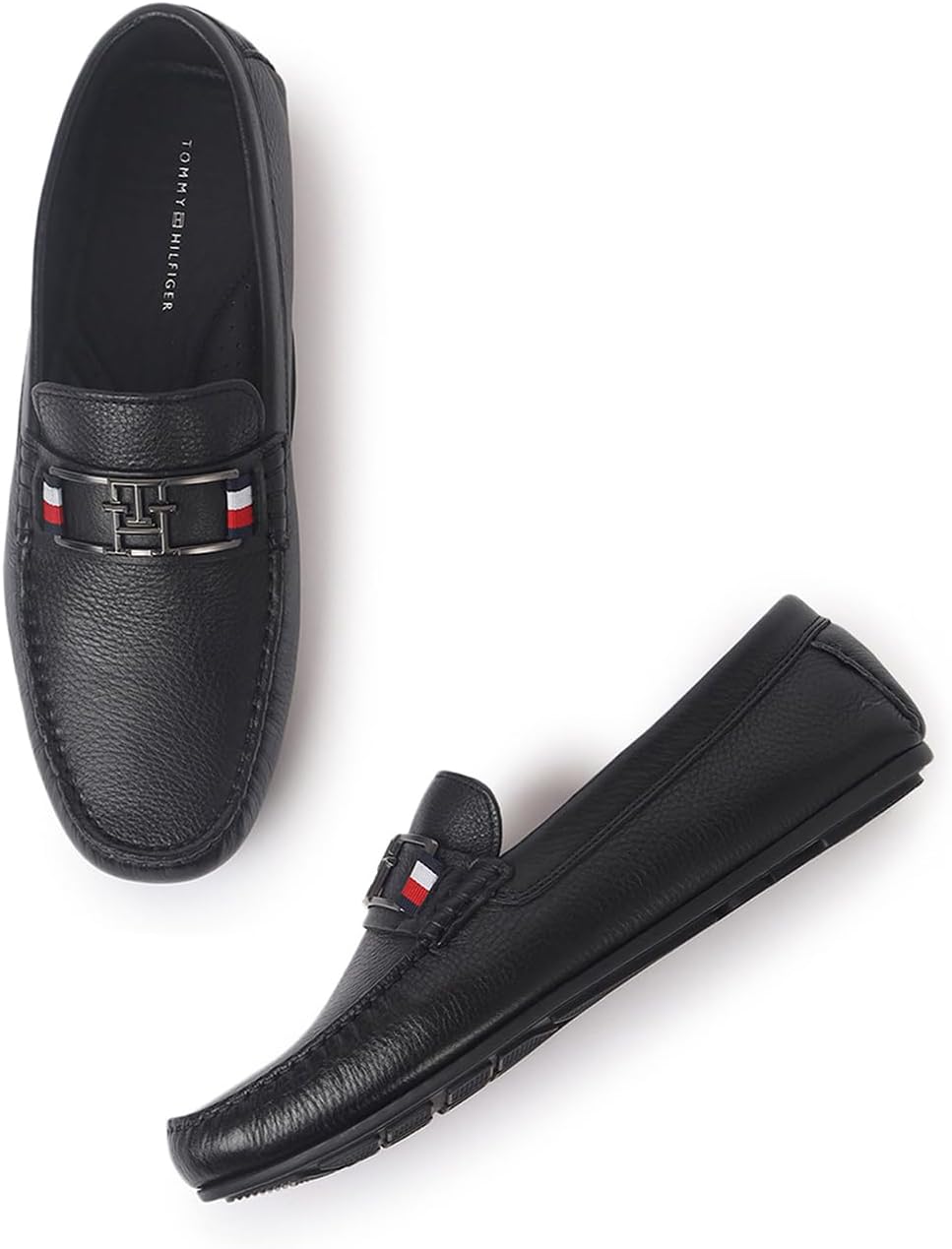 

Женские туфли-лоферы Tommy Hilfiger TREVYS2 на плоской подошве, Black