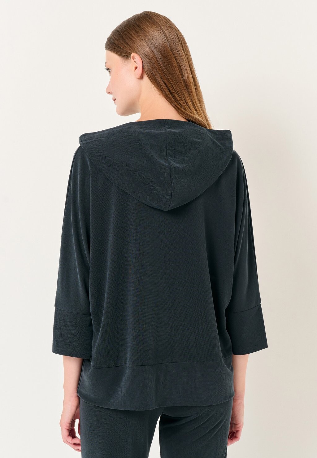 

Толстовка с капюшоном LOOSE FIT THREE QUARTER SLEEVED Jimmy Key, черный