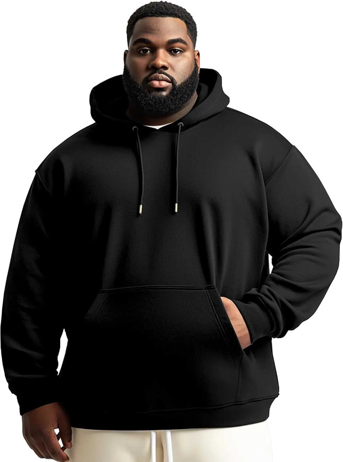 

Мужской худи Big & Tall с капюшоном и карманом Yuyapu