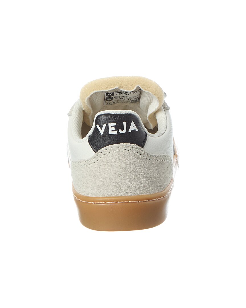Кроссовки VEJA Small V-90 OT из кожи, белый — фото 3