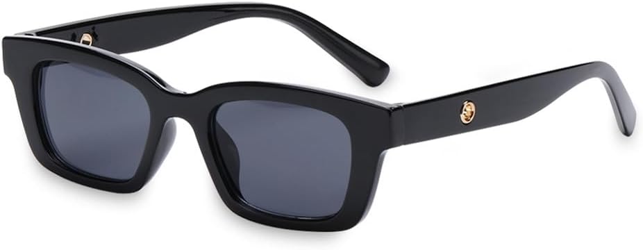 

1 шт. Квадратные солнцезащитные очки для женщин с заклепками, градиентные линзы, защита от УФ-излучения UV400, мужские солнцезащитные очки с леопардовым принтом DSVIGF, C01