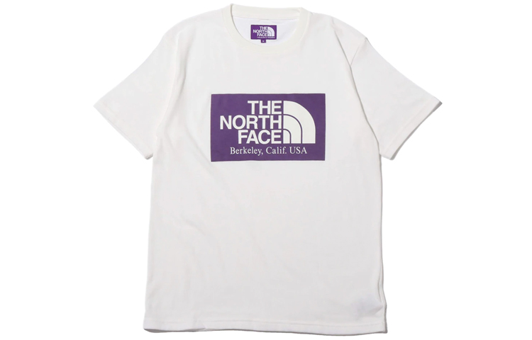 

Футболка унисекс белая THE NORTH FACE PURPLE LABEL