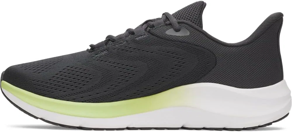 Кроссовки Under Armour Men's UA Charged Pursuit 4 Bl, Anthracite Lumos Lime Castlerock
