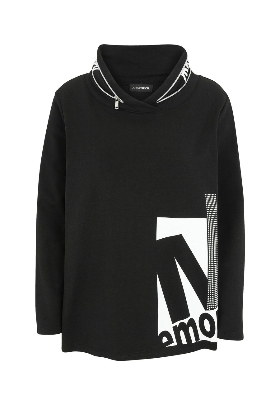 

Толстовка DORIS STREICH Sweatshirt, Schwarz/Black