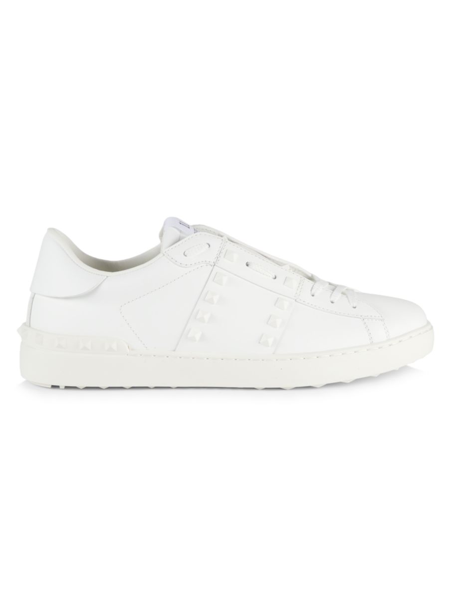 

Кожаные кроссовки Valentino Garavani, белый