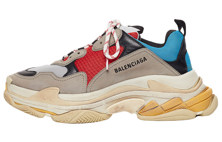 Кроссовки Balenciaga Women's Triple S 'Blue Red'