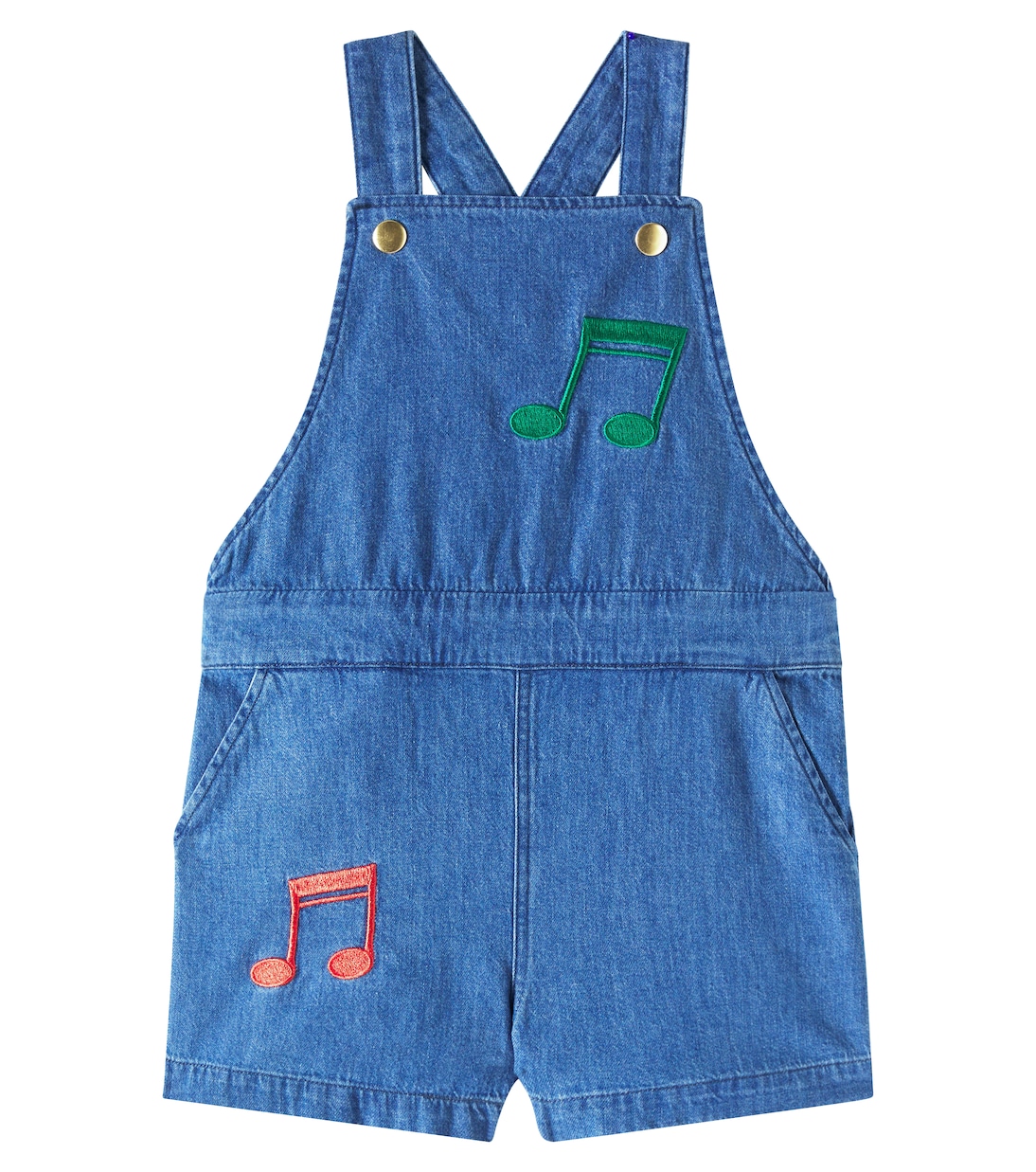 

Джинсовый комбинезон Mini Rodini, синий