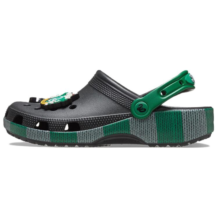

Сабо унисекс Crocs, черный/зеленый