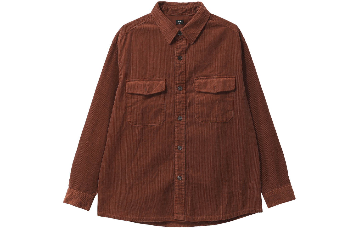 

Футболка унисекс оранжево-красная UNIQLO