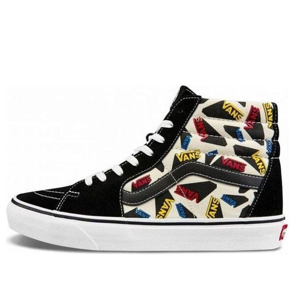 Кроссовки sk8-hi (pop logo) black Vans, черный