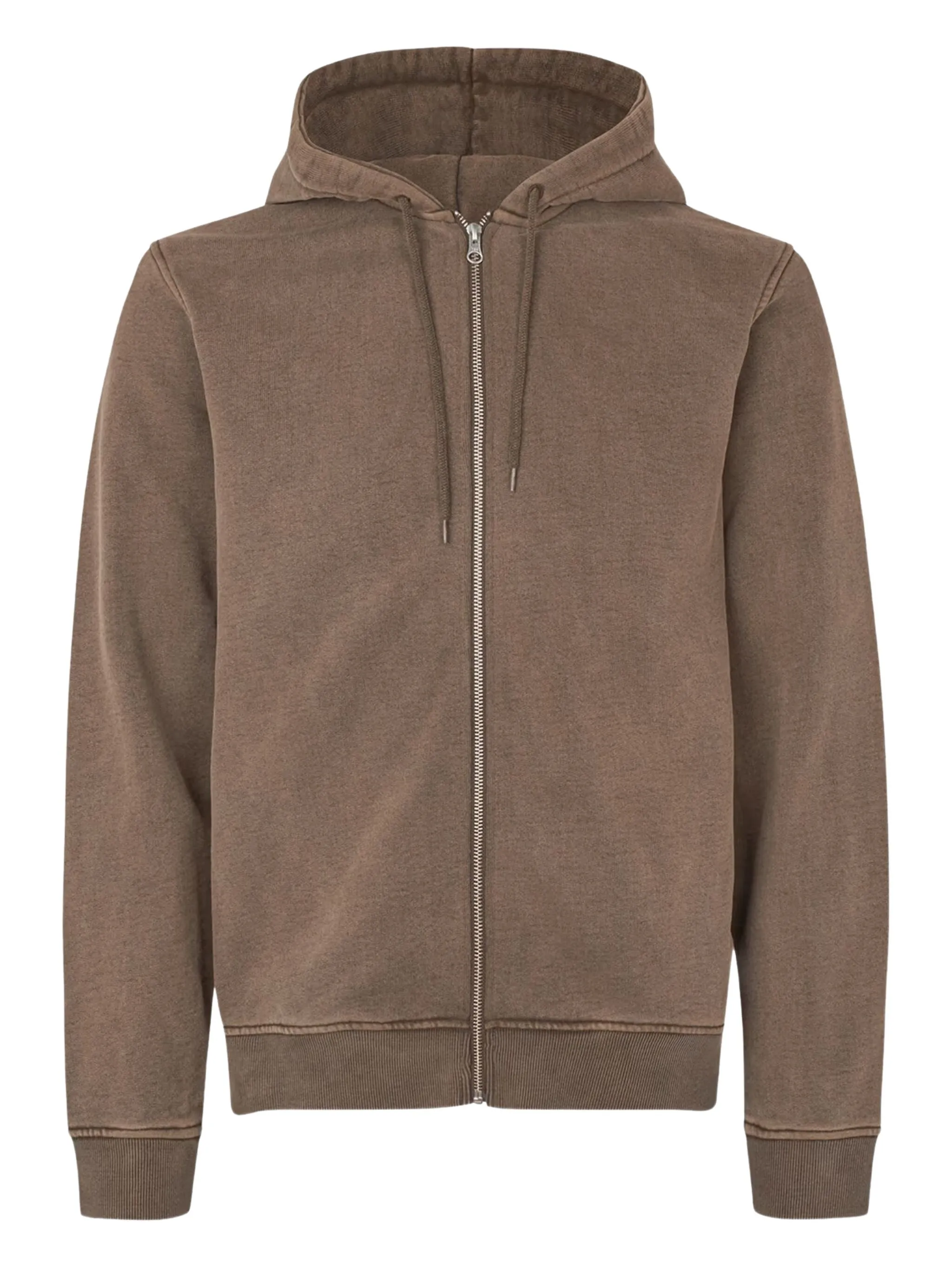 

Худи на молнии Samsoe Samsoe, коричневый