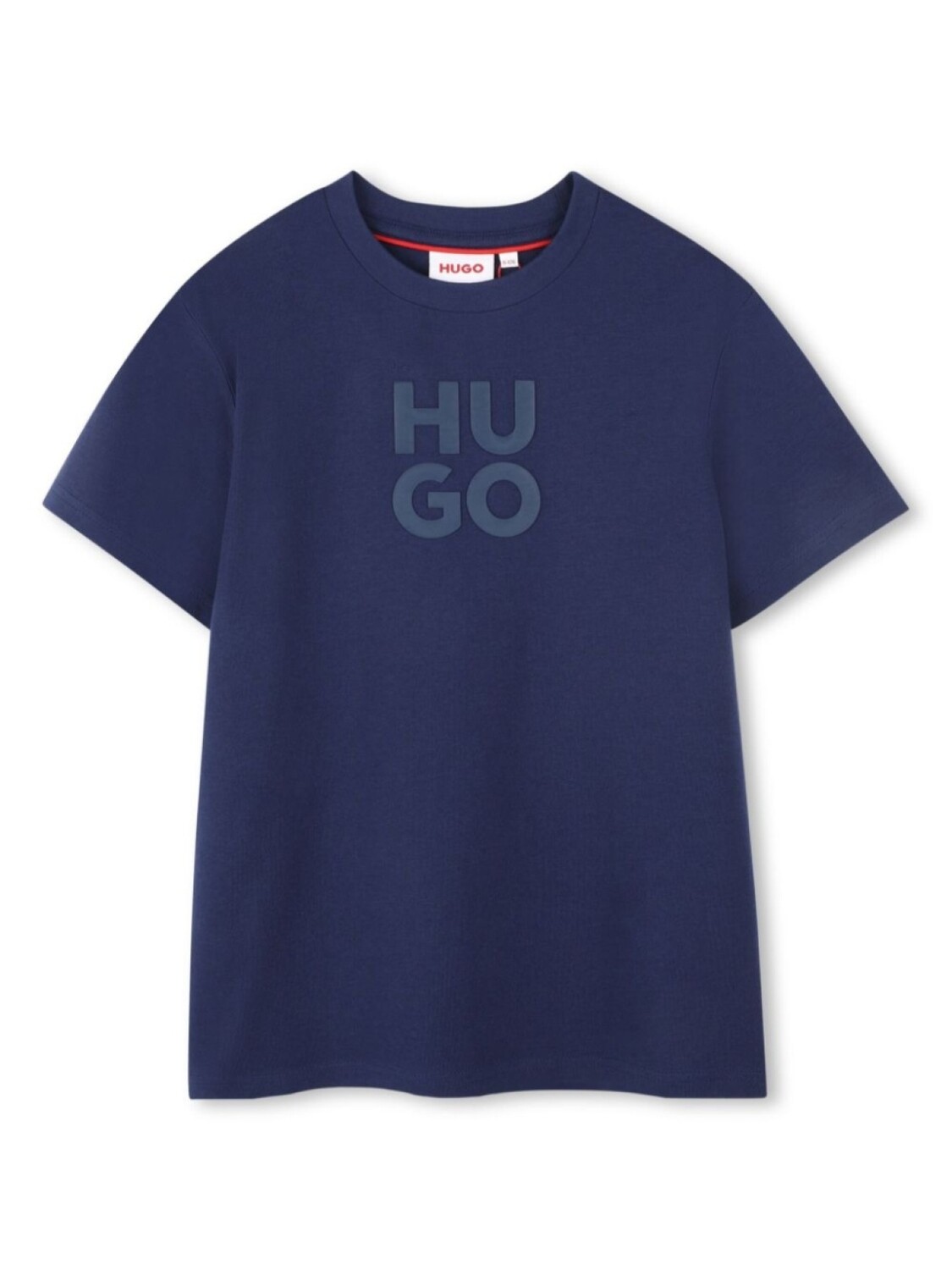 

HUGO KIDS футболка с логотипом, синий