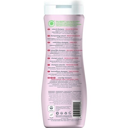 Super Leaves Шампунь Attitude Color Protection 473 мл - Веганский шампунь без силиконов, сульфатов и парабенов - Мягкий уход за окрашенными волосами — фото 2