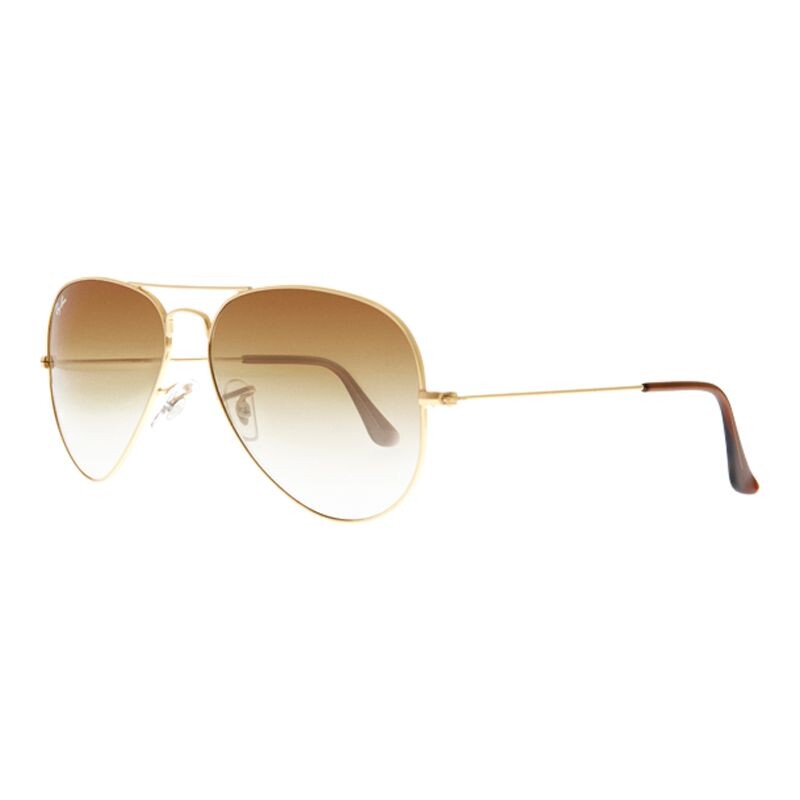 

Солнцезащитные очки-авиаторы Ray-Ban RB3025 Iconic, золотисто-коричневые