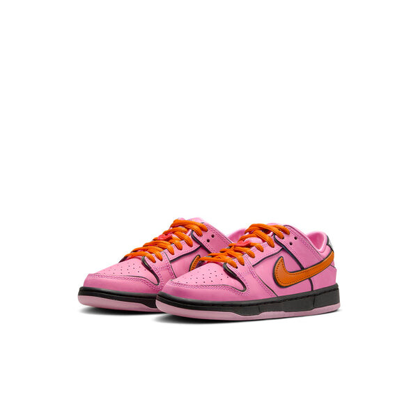 Кроссовки (PS) Nike x The Powerpuff Girls SB Dunk Low Pro QS 'Blossom', розовый — фото 3