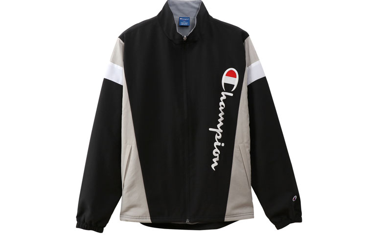 

Champion Куртка японская версия унисекс черный серый, Black Gray