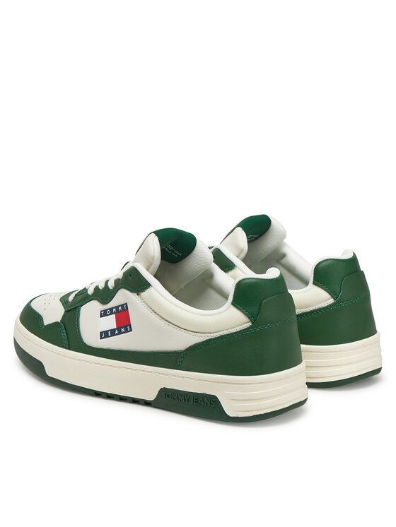 Кроссовки (New) Tjm Cupsole Leather Ess EM0EM01443 Tommy Jeans, белый — фото 3