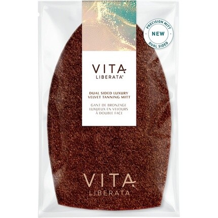 

Двусторонняя роскошная бархатная рукавица для загара, Vita Liberata