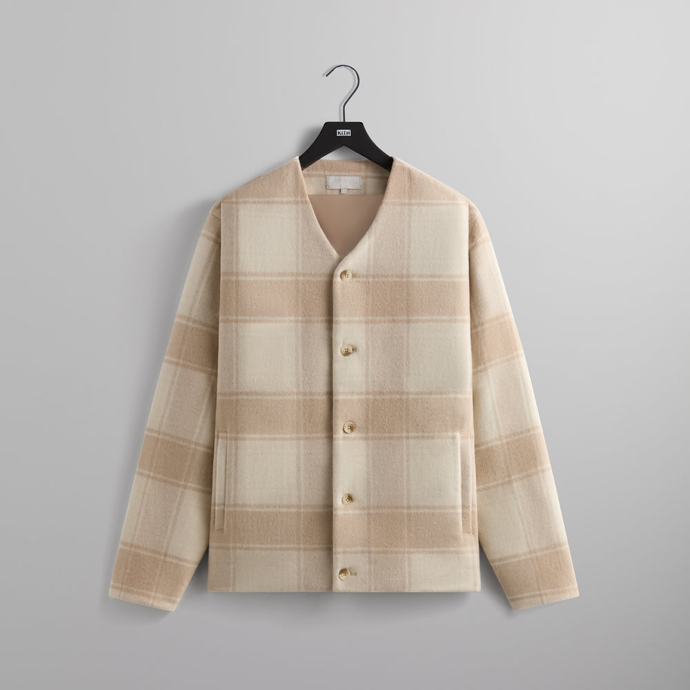 

Куртка Kith Double Faced Wool Jonah Liner, цвет Canvas