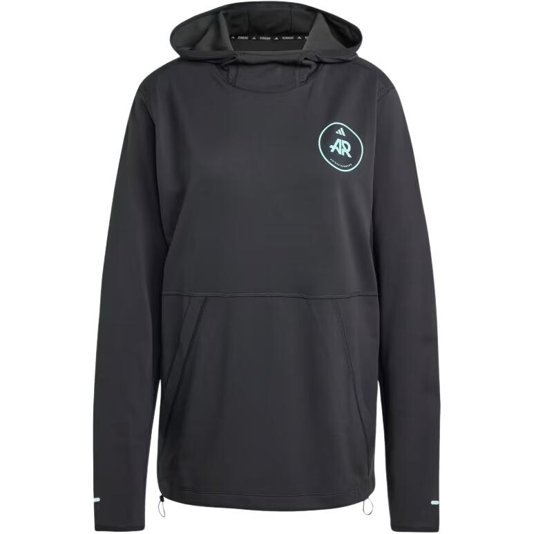 

Толстовка унисекс черная Adidas, черный