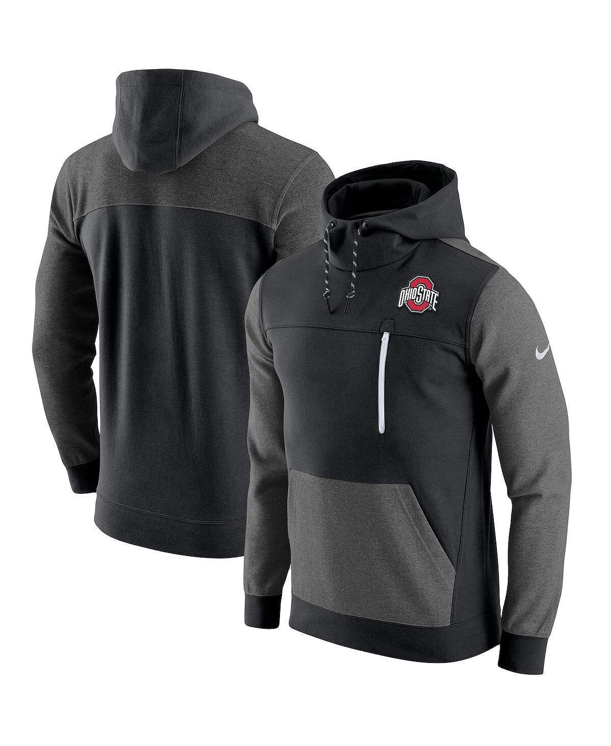 

Мужской черный пуловер с капюшоном Ohio State Buckeyes AV-15 2.0 Nike