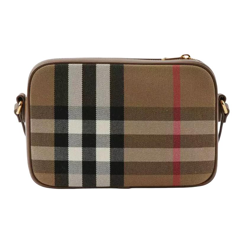 Женская сумка кроссбоди Burberry из ткани и кожи — фото 2