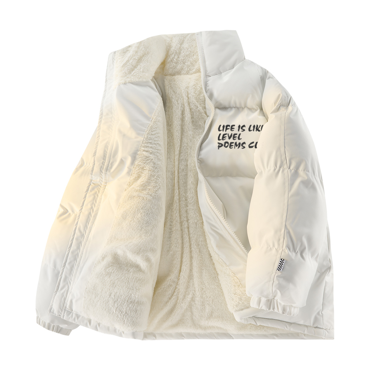 

LEVEL Пуховик Unisex, 111 White (without Hood Fleece-Lined)