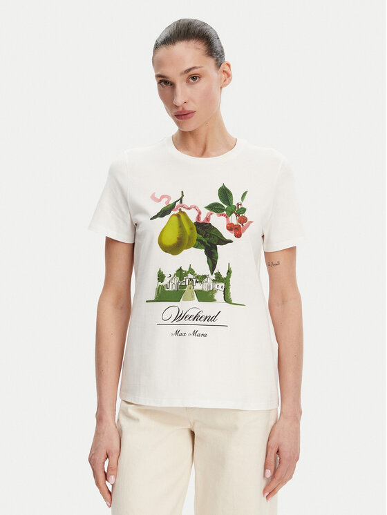 

Футболка обычного кроя Teiera 2515971052 Weekend Max Mara, белый