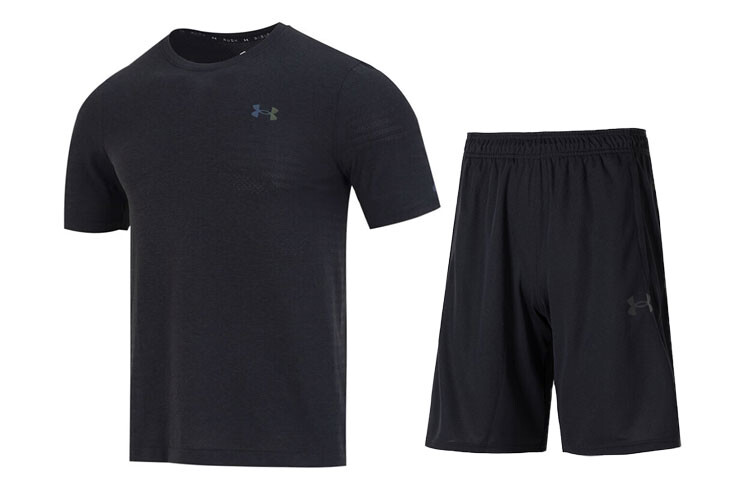 

Мужская повседневная спортивная одежда Under Armour, цвет Black