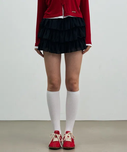 Женские мини-юбка-брюки ARI MINI HEART CANCAN SKIRT PANTS