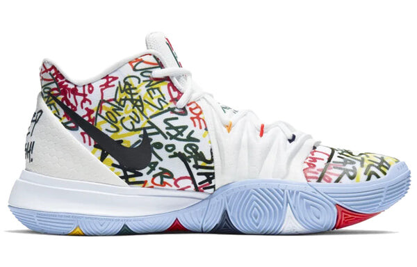 Кроссовки sue bird x kyrie 5 Nike, белый — фото 2