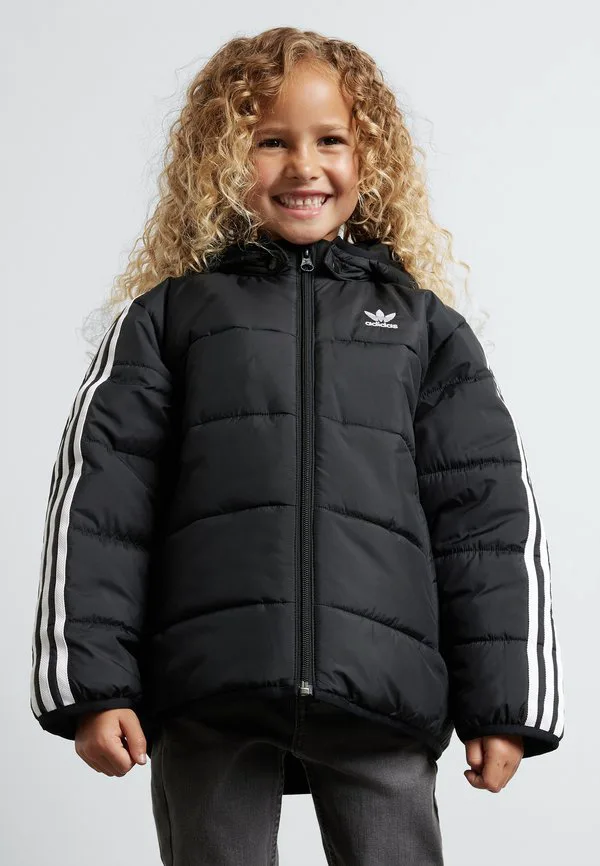 Детская зимняя куртка "адиколор" Adidas Originals, Black