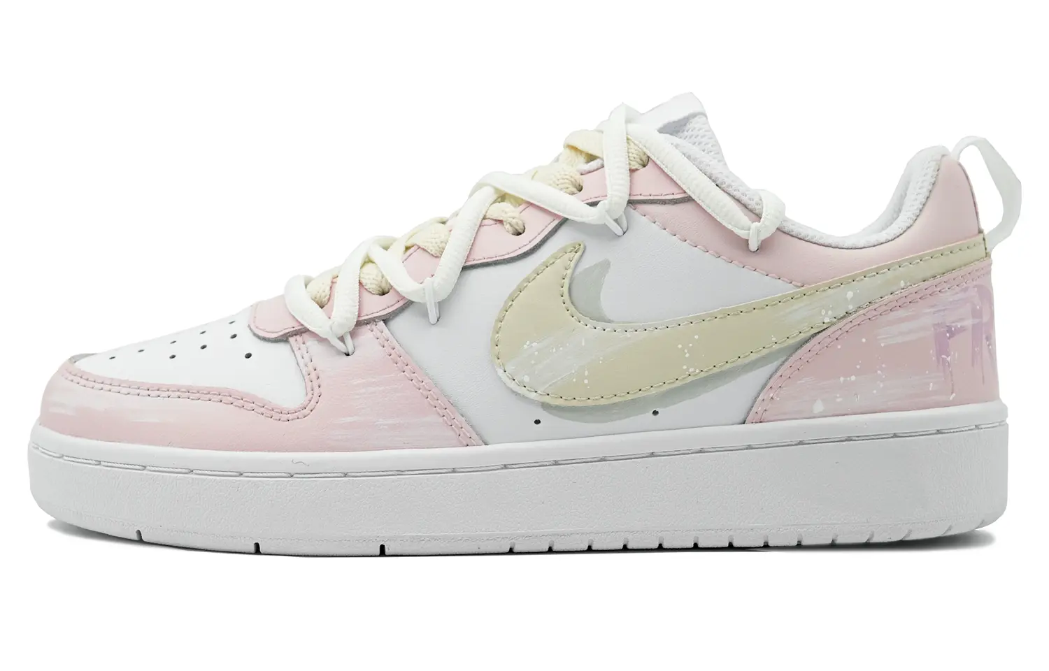 

Кроссовки Nike Court Borough 2 Skateboard Shoes Women's Low-Top Pink