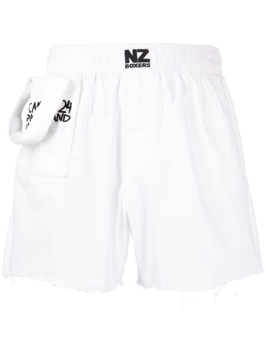 

Natasha Zinko шорты Convertible Tote Camping, белый