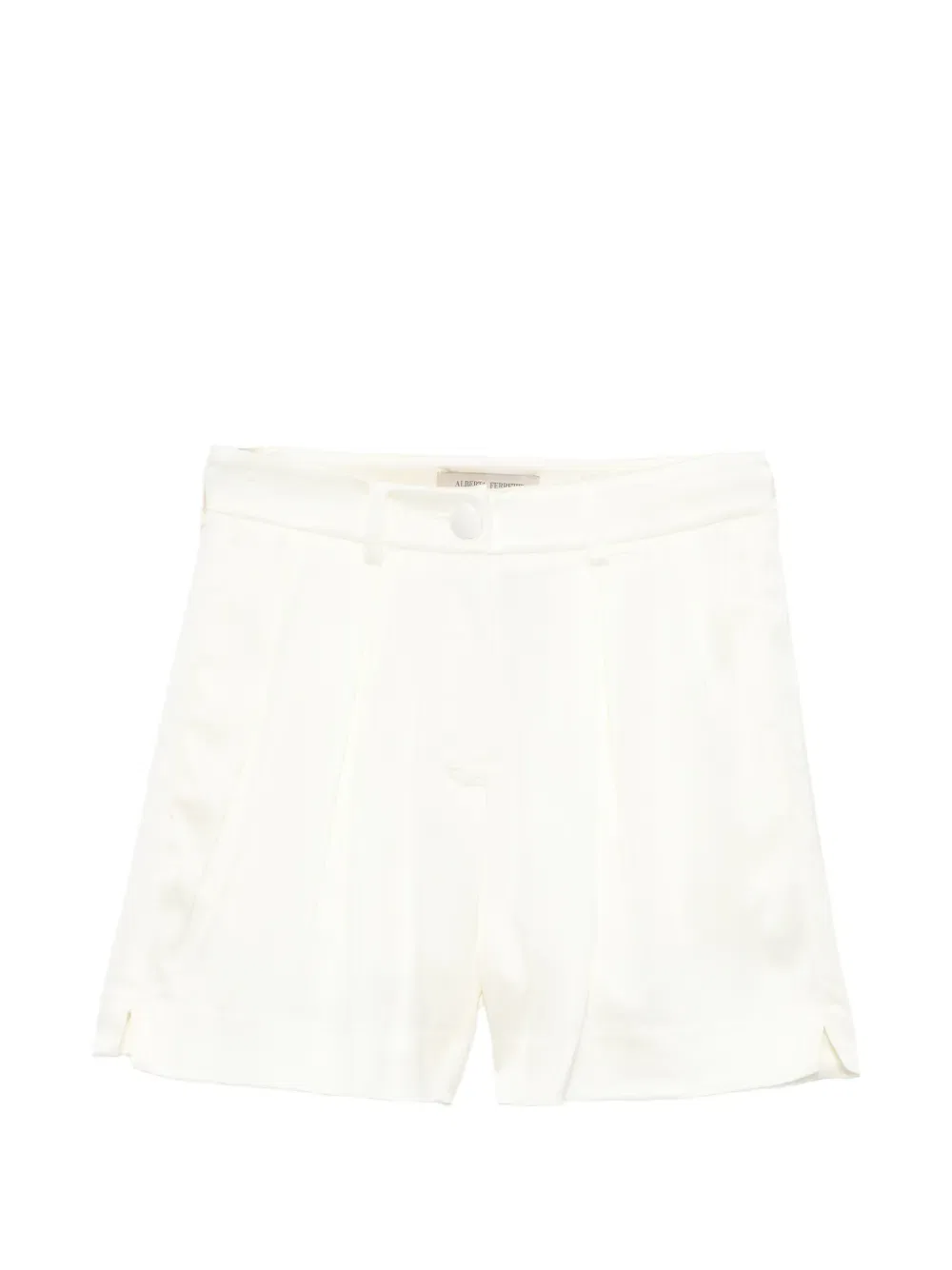 Плиссированные шорты Alberta Ferretti Kids, желтый