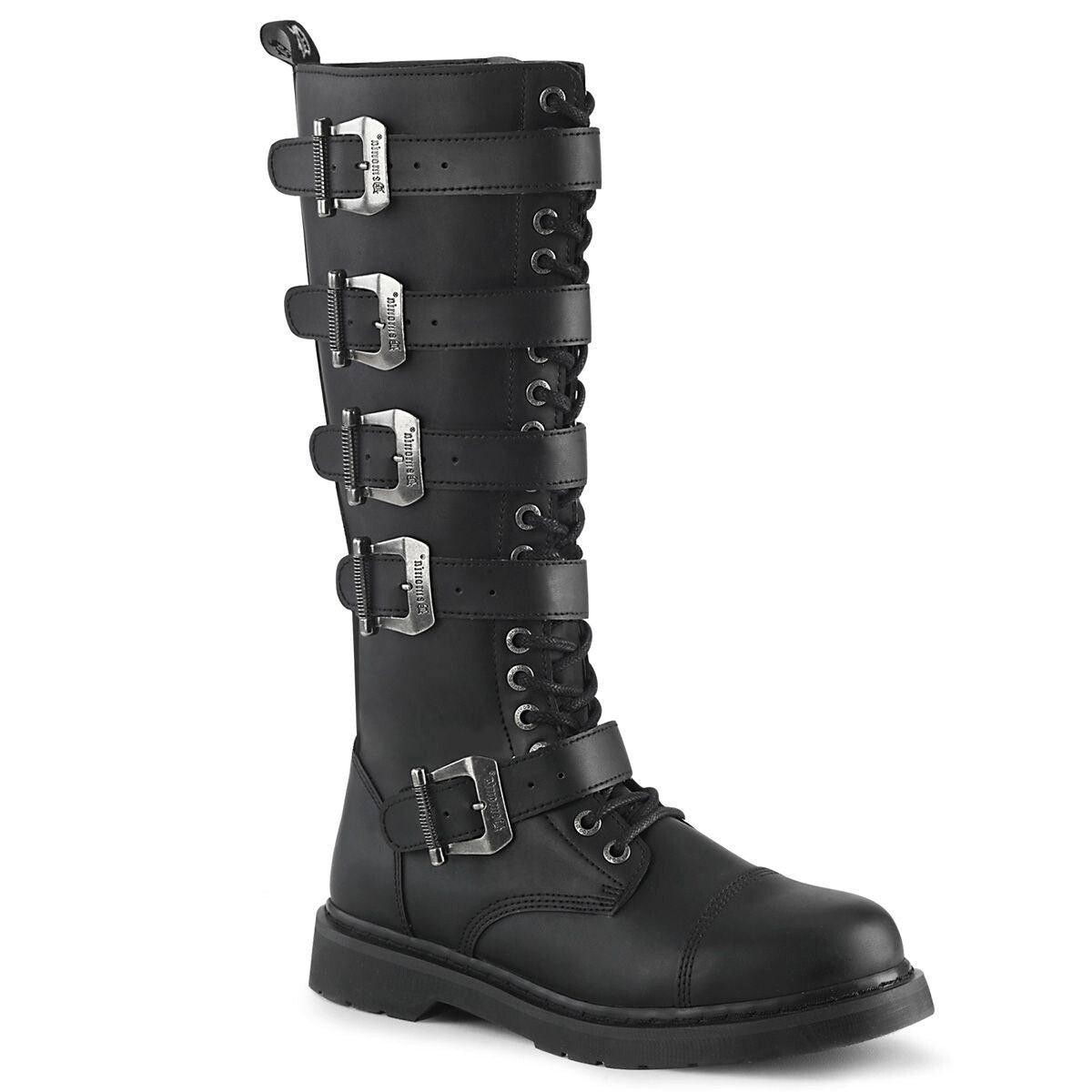 

Сапоги до колена Demonia Bolt 425 из веганской кожи, черный