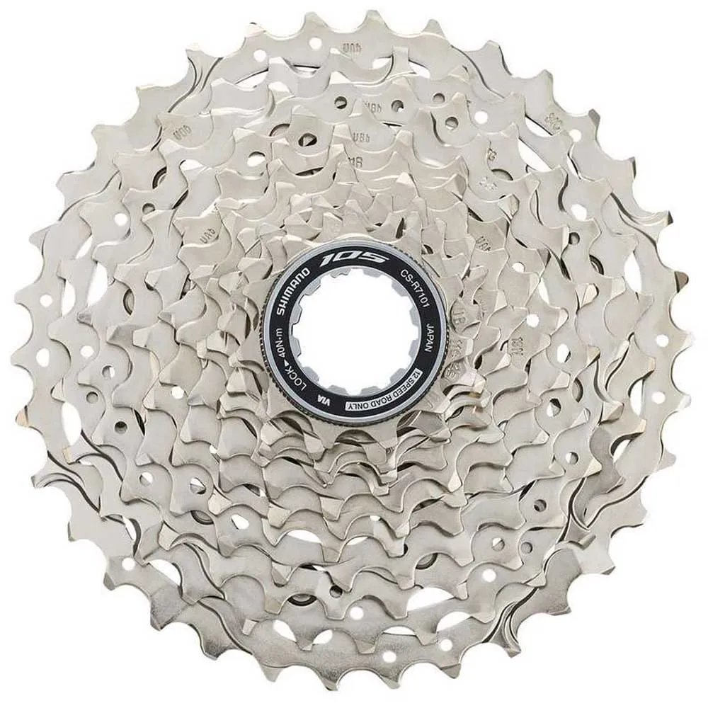 

Велокассета Shimano 105 R7101, серебряный