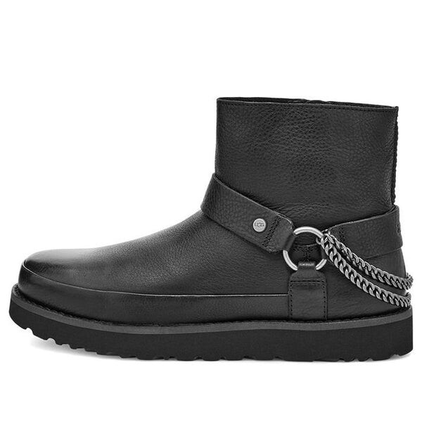 Ботинки зимние UGG с мини-цепью, черный