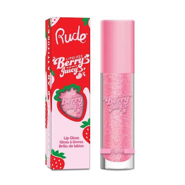 

Губная помада Berry Juicy Lip Gloss Rude, цвет flirty