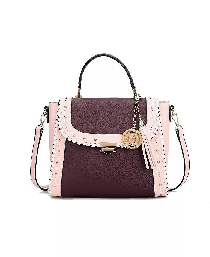 

Сумка-сэтчел Flora от Mia K Mkf Collection, фиолетовый