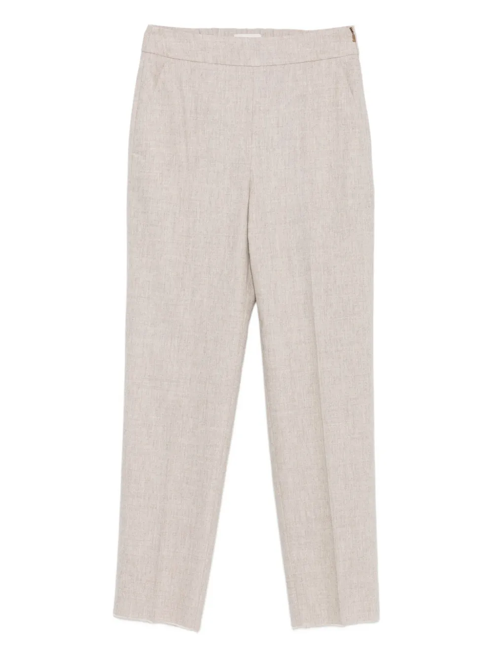 

Надеваемые брюки с необработанным кроем Agnona, нейтральный