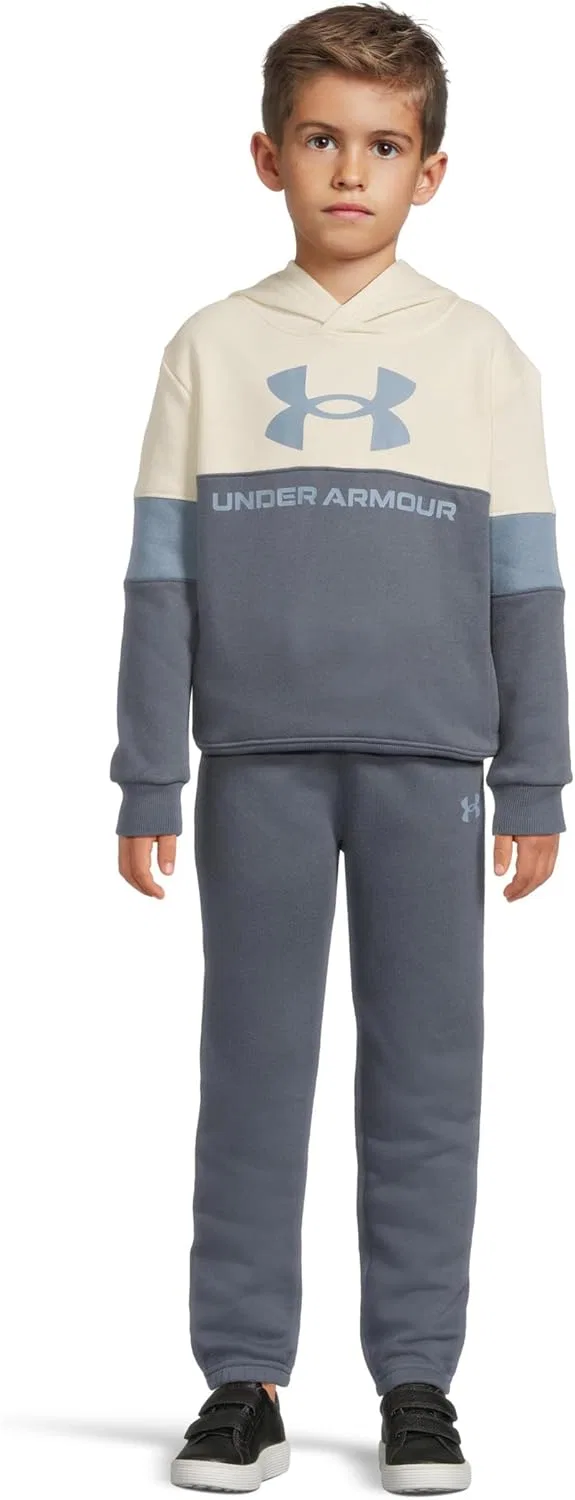 Детский спортивный костюм из флиса Under Armour, каменный серый