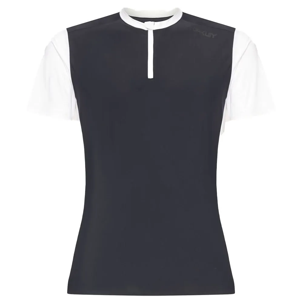 

Джерси с коротким рукавом Oakley Point To Point 1/4 Zip, черный