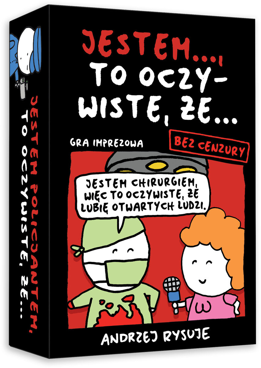 

Я... очевидно, что... игра для вечеринок, версия без цензуры MDR Dystrybucja